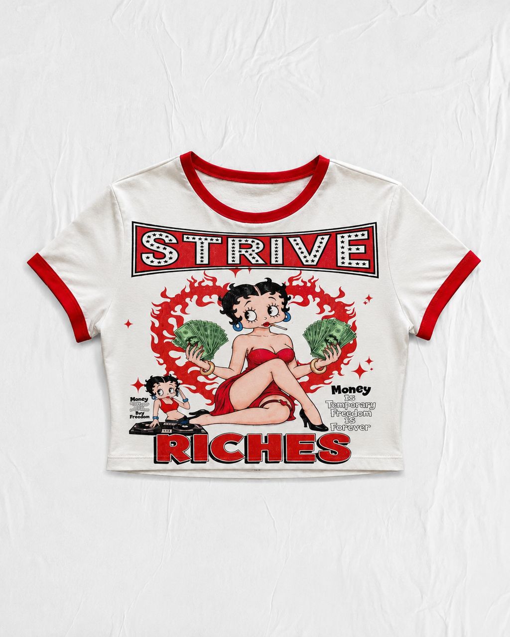 “Pretty & Paid” Baby Tee